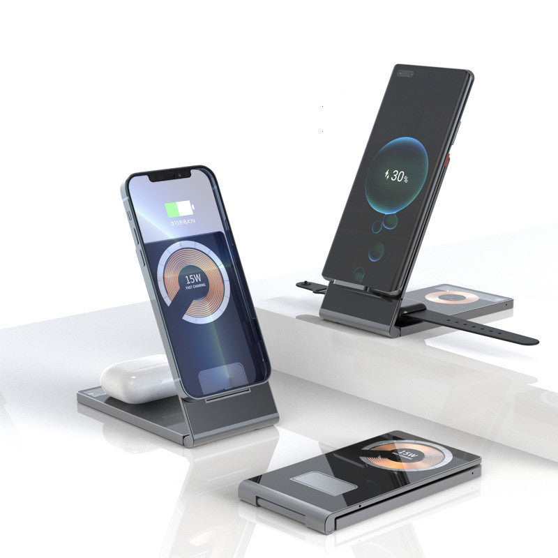 6 In 1 Multifunctional Folding Wireless Charger