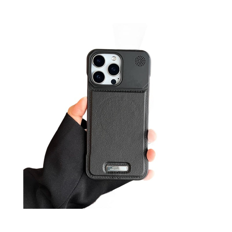 Aromatherapy Leather Magnetic Phone Case 17 High-grade Frameless Hard Protective Case